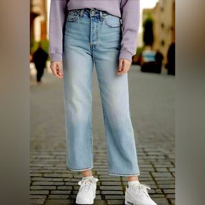 Levi's Light Blue Straight-Leg Women's Jeans